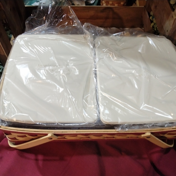 LONGABERGER CHECKERBOARD POTLUCK basket - Picture 4 of 5